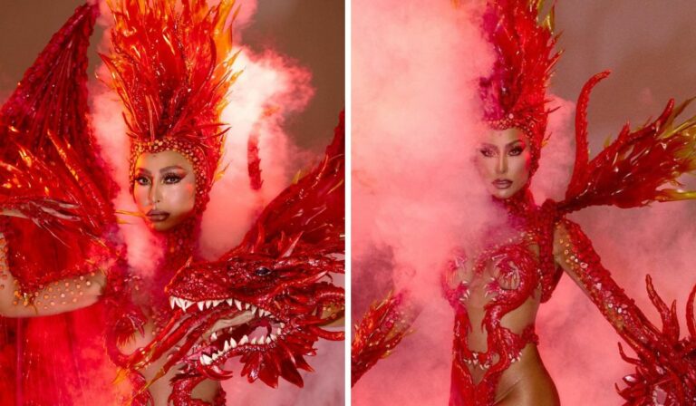 Montagem com fotos de Sabrina Sato