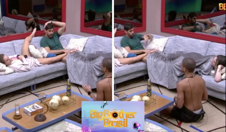Montagem com fotos dos participantes do BBB 23