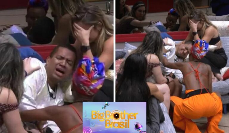 Montagem com foto de Bruno no BBB 23