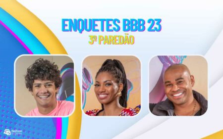 Foto de Mosca, Tina e Cezar do BBB 23.