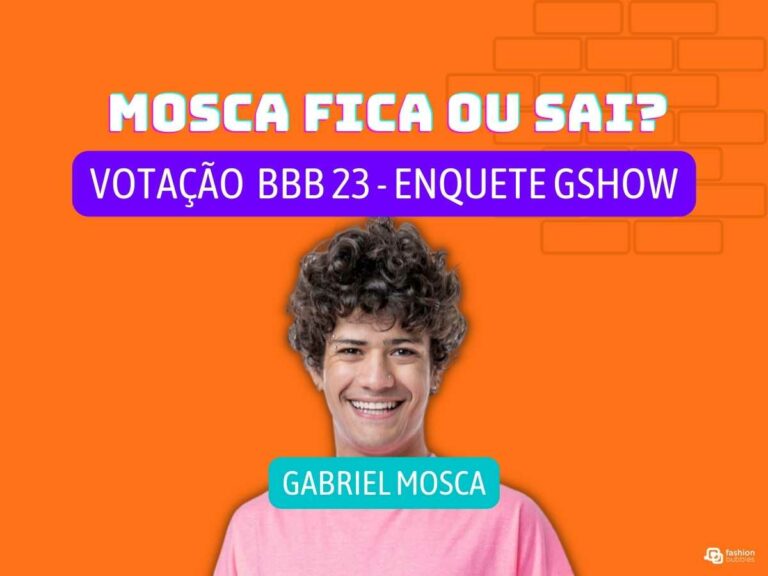 Montagem com foto de Gabriel Mosca do BBB 23.