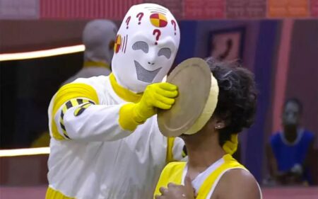 Dummy durante o Jogo da Discórdia do BBB 23