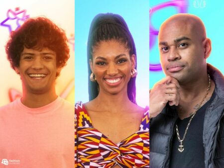 Foto de Gabriel Mosca, Tina e Cezar Black do BBB 23,