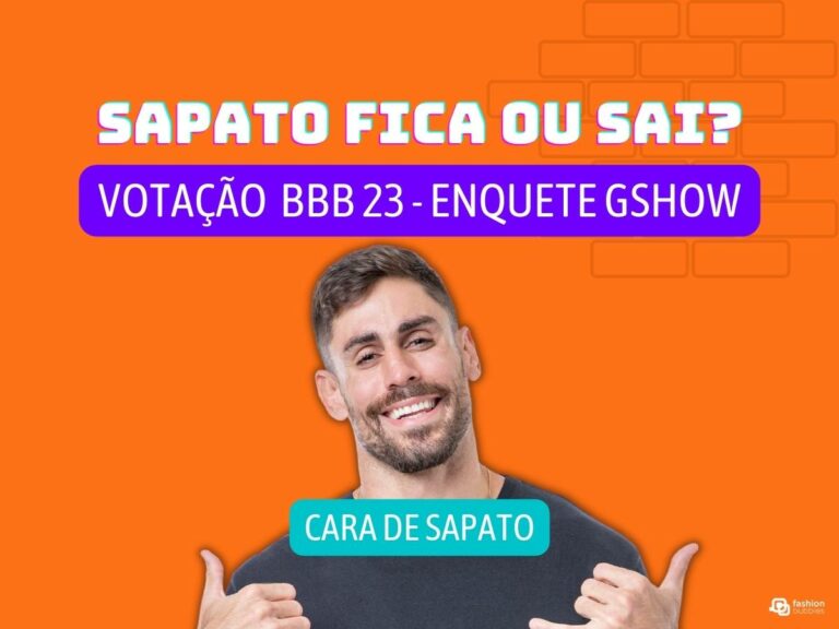 Montagem com Cara de Sapato do BBB 23.