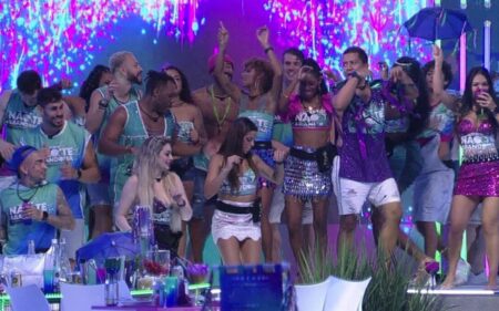 Participantes do BBB 23 na festa