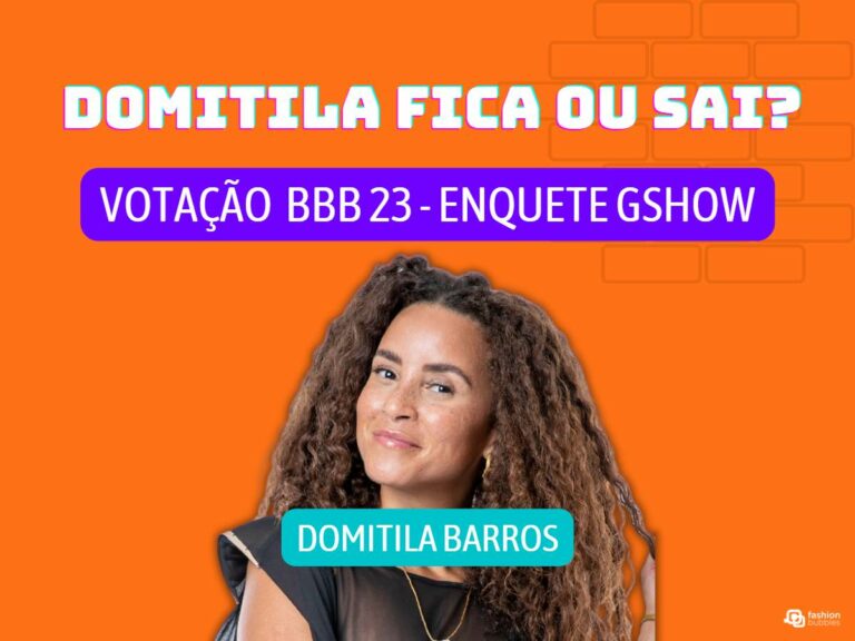 Montagem com Domitila do BBB 23.