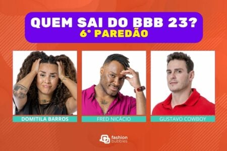 Enquete BBB 23 + Votação Gshow: Domitila, Fred Nicácio ou Gustavo, quem sai no 6º Paredão Relâmpago?