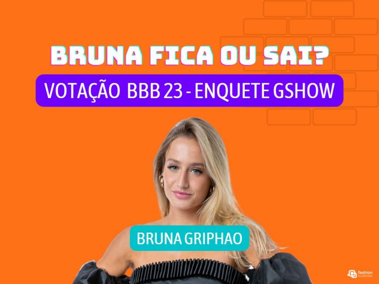 Montagem com foto de Bruna Griphao do BBB 23.