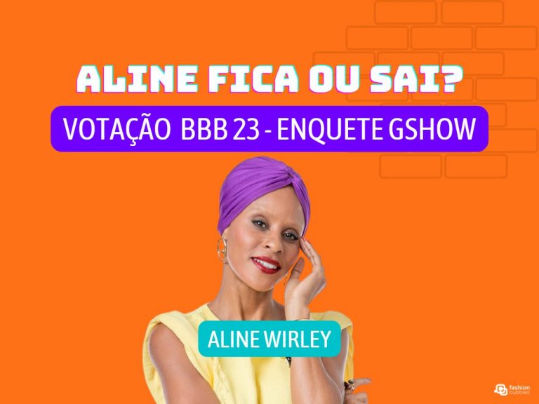 Montagem com foto de Aline Wirley do BBB 23.