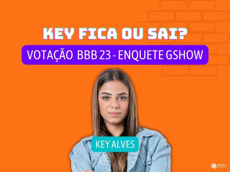 Montagem com foto de Key Alves do BBB 23.