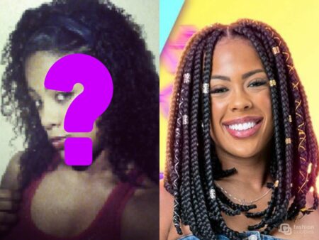 Montagem com fotos do antes e depois de Marvvila do BBB 23.