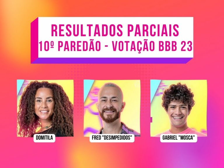 Montagem com DOmitila, Fred Desimpedidos e Gabriel Mosca do BBB 23 10º Paredão.