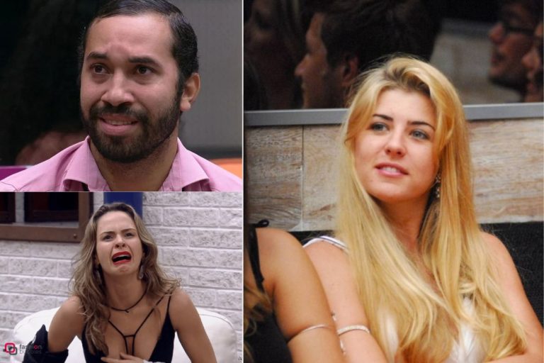 Montagem com Gil do Vigor, Babu e Siri do BBB