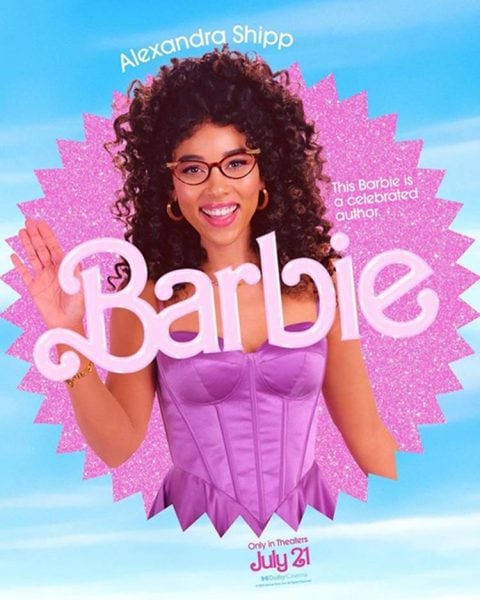 Cartaz do filme Barbie com Alexandra Shipp