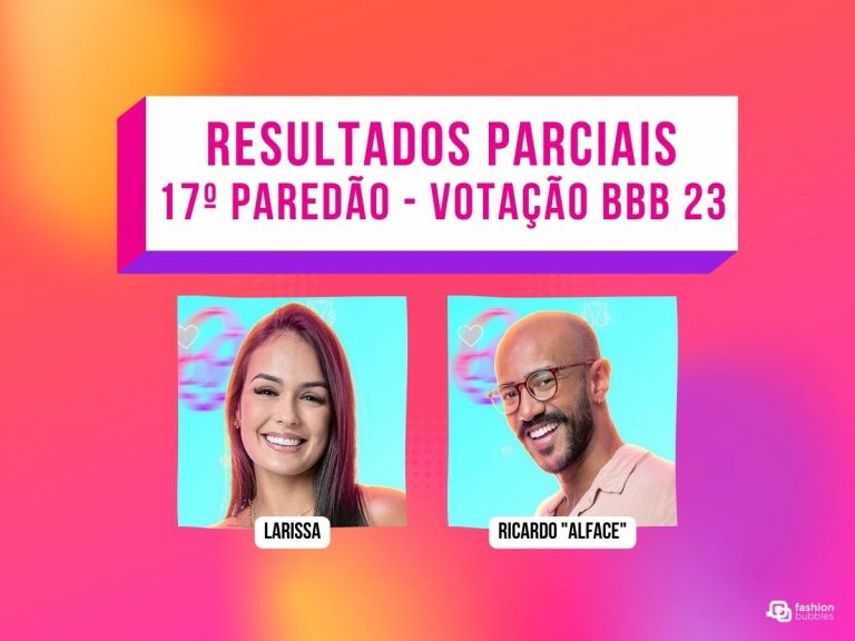 Montagem com foto de Larissa e Ricardo "Alface" do BBB 23.
