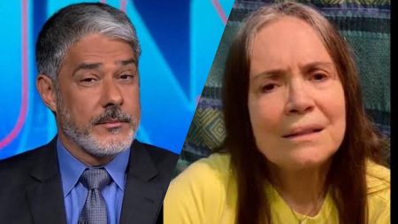 Regina Duarte e William Bonner.