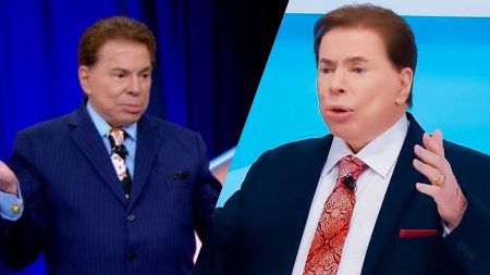 Silvio Santos no SBT.