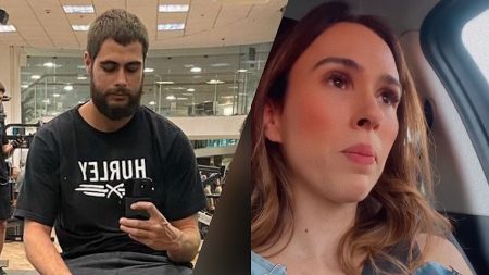 Rafa Vitti e Tata Werneck.
