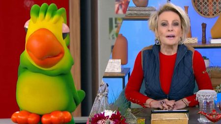 Ana Maria Braga e Louro Mané.