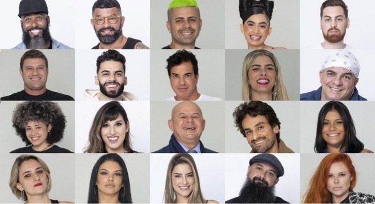 imagem dos 20 vileiros eliminados em A grande Conquista