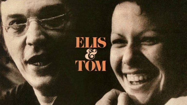 Foto antiga de Elis Regina e Tom Jobim
