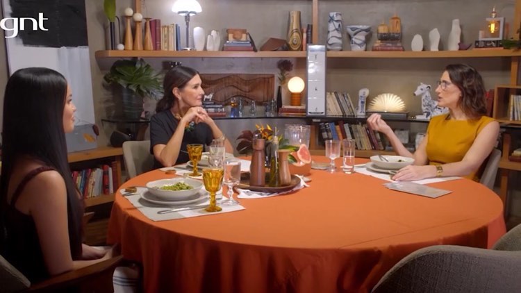Fátima Bernardes no Alma de Cozinheira.