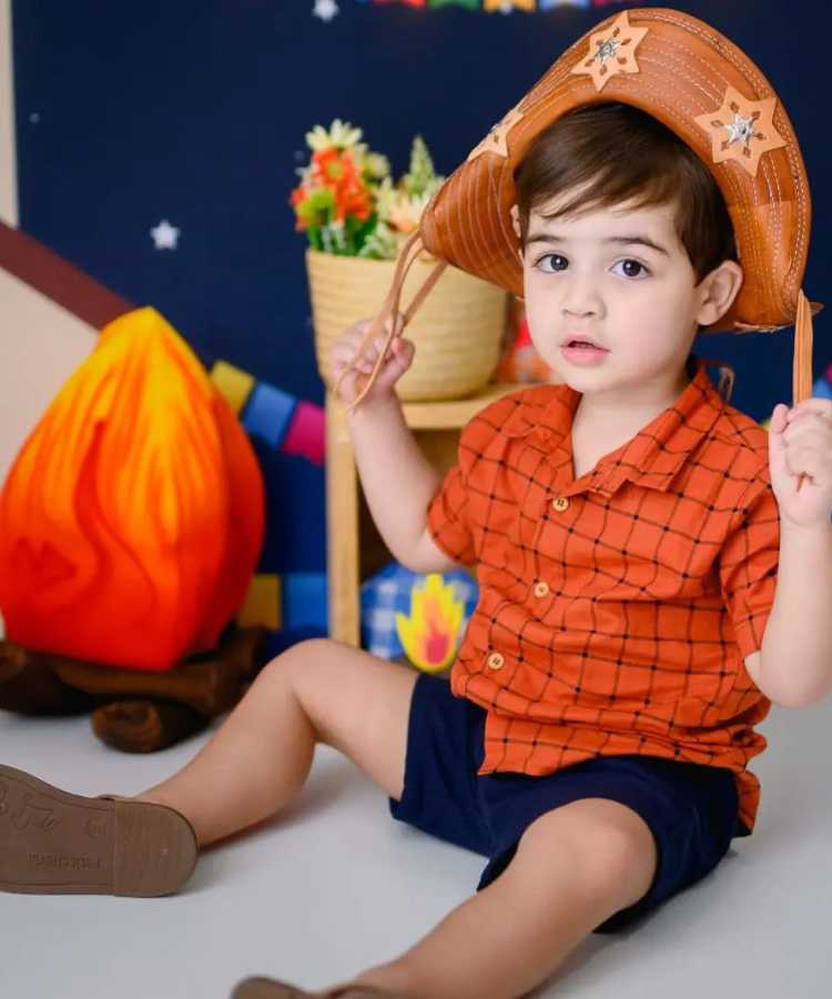 Looks de festa junina para crianças e bebês: 63 fotos para servir de  inspiração para o arraiá