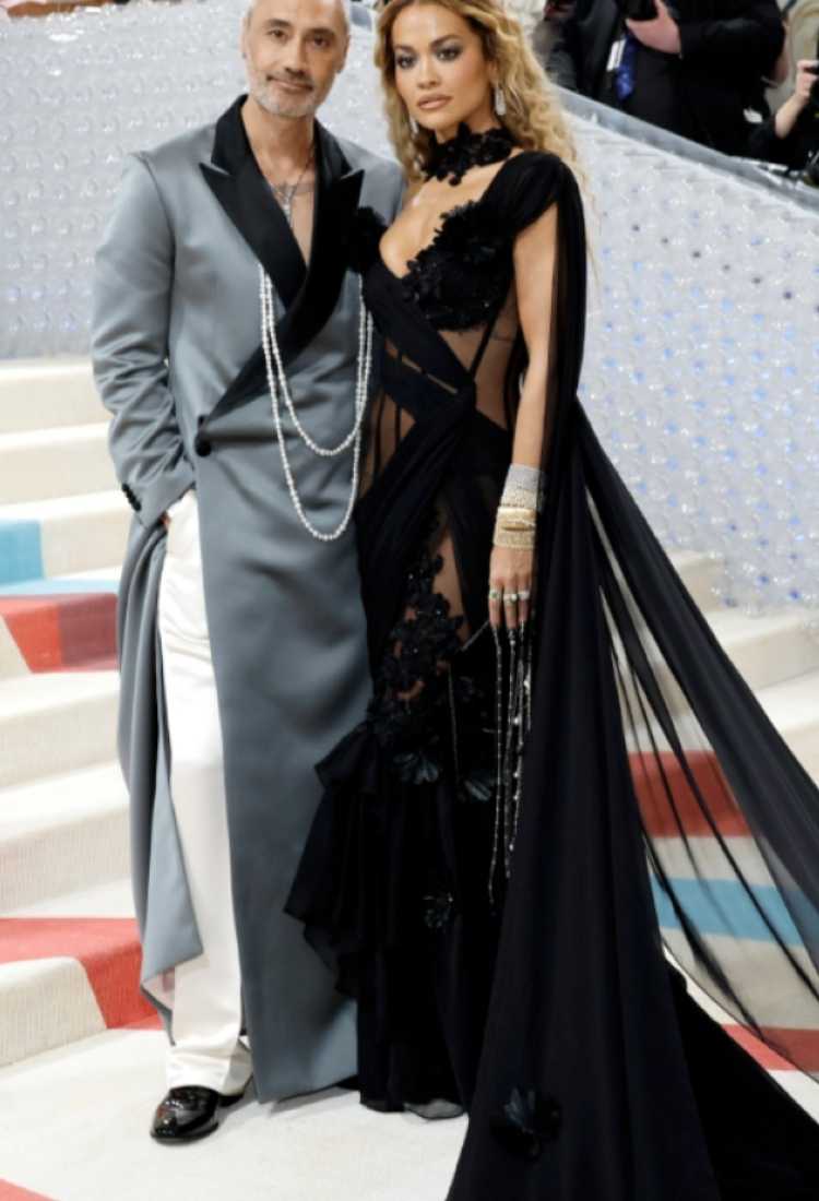 Looks das famosas no MET Gala 2023:  Rita Ora