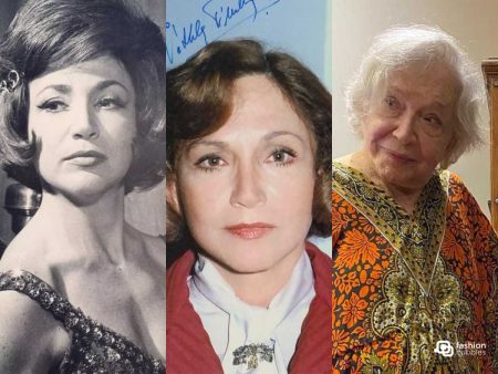 Montagem com 3 fotos da atriz Nathalia Timberg ao longo de sua carreira até hoje.