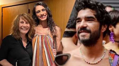 Renata Sorrah revela ser bissexual e Caio Blat detalha romance com mulher trans, durante peça de teatro