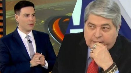Datena e Luiz Bacci protagonizam troca de farpas ao vivo entre emissoras: “Mau-caráter da pior espécie”