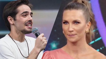 Anne Lottermann, Faustão, João Guilherme.