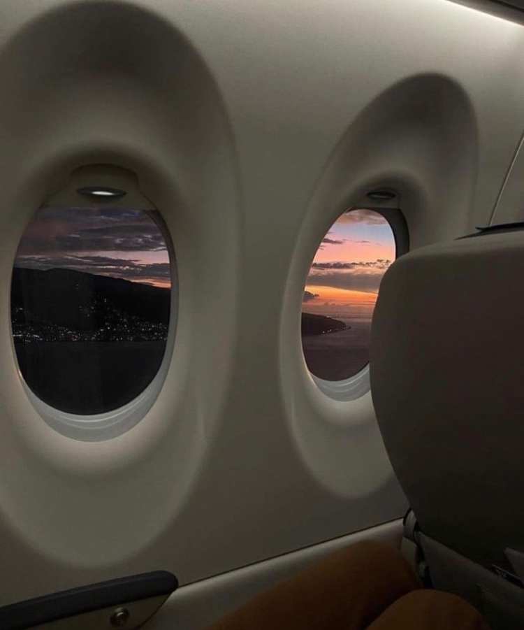 foto de janelas de avião