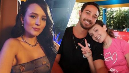 André Luiz Frambach e Larissa Manoela