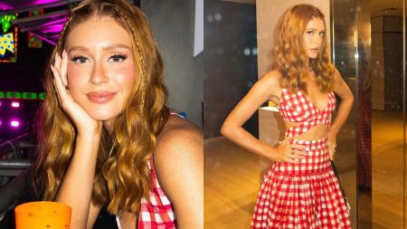 Marina Ruy Barbosa em Festa junina.