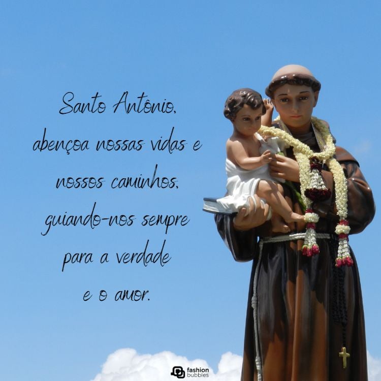 mensagem de Santo Antônio para compartilhar no WhatsApp