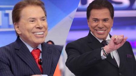 Silvio Santos no SBT.