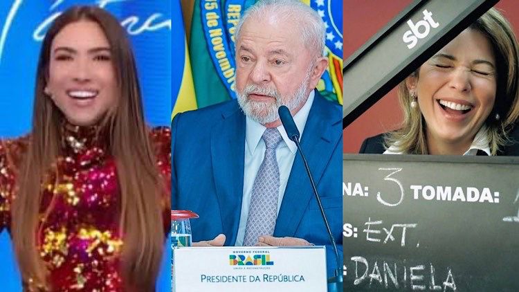 Lula e Silvio Santos.