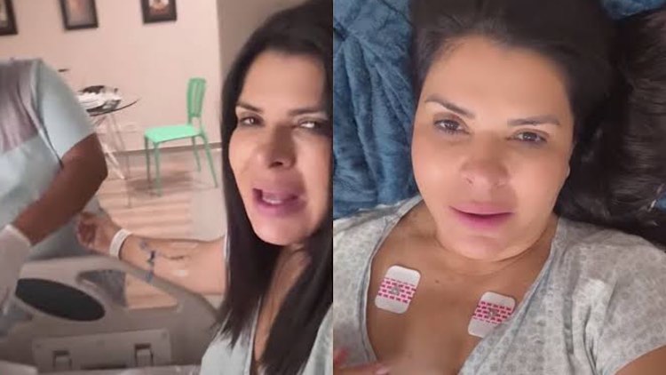 Mara Maravilha internada.