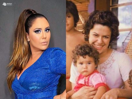 Foto da cantora Maria Rita com a mãe Elis Regina