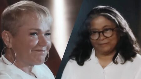 Xuxa e Marlene Mattos.
