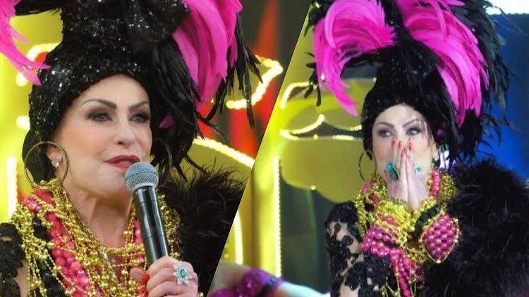 Ana Maria Braga revela como foi participar da "Batalha de Lip Sync", no Domingão.