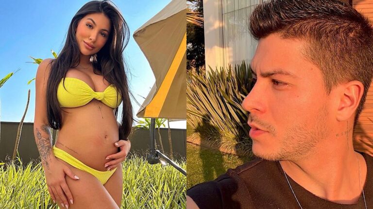 Jheny Santucci e Arthur Aguiar.