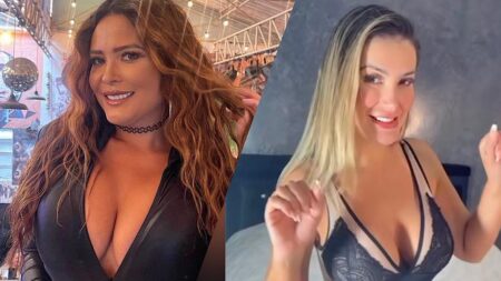 Geisy Arruda e Andressa Urach