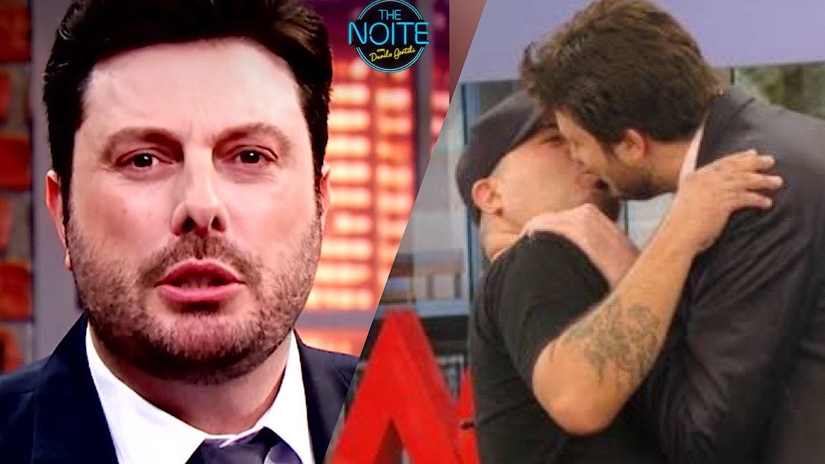 Danilo e Mingau no The Noite.