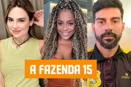 Três dos participantes de A Fazenda 15