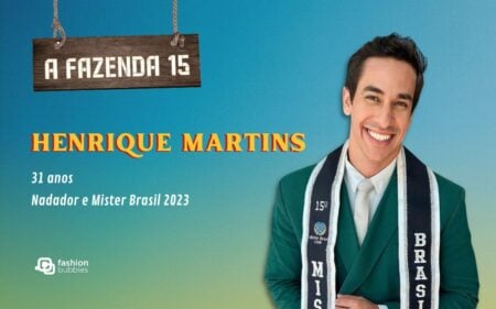Quem é Henrique Martins? Saiba mais sobre o atleta olímpico e Mister Brasil que está confirmado em A Fazenda 15
