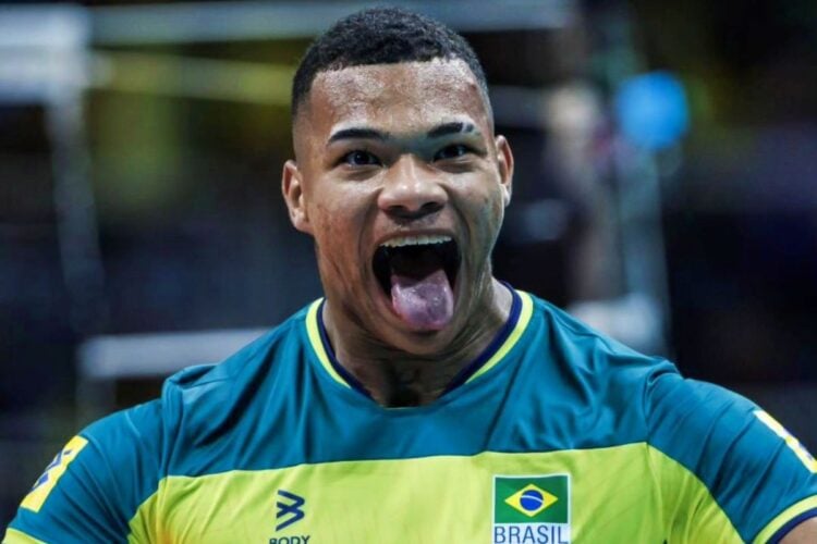 Darlan se destaca em vitória da Seleção Brasileira contra Cuba no Pré-Olímpico de Vôlei Masculino