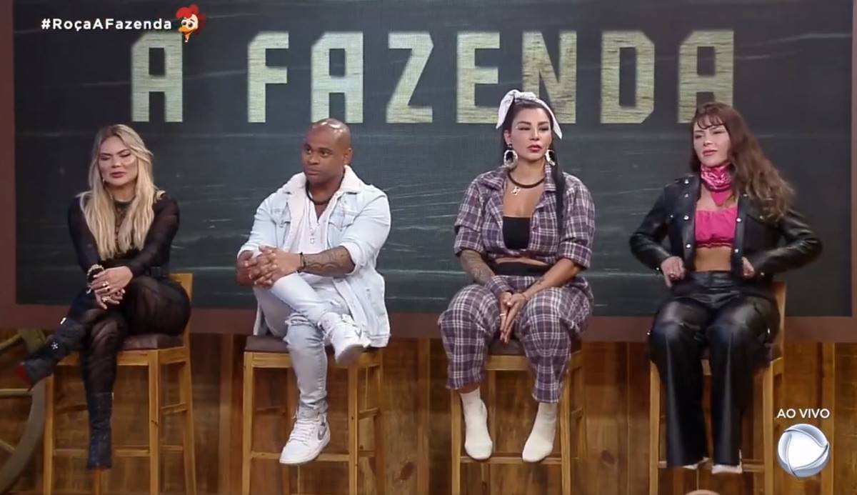André Gonçalves, Jenny Miranda, Kally Fonseca e Nadja estão na Roça