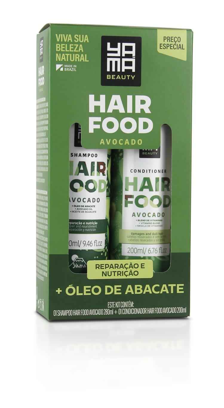kit de shampoo e condicionador, embalagem verde